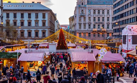 Weihnachtsmarkt in Budapest