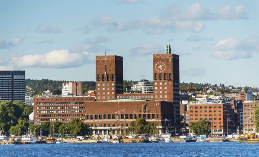 Oslo Rathaus , Norwegen