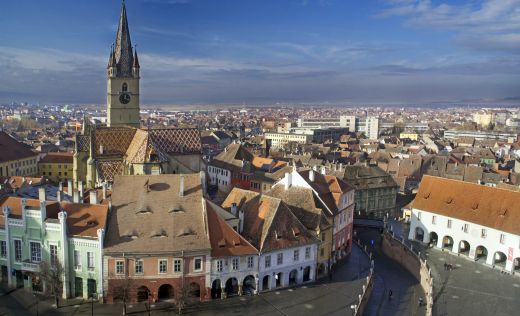 Sibiu Stadtansicht, rum&auml;nien