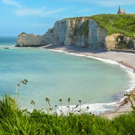 Klippen an der K&uuml;ste bei Etretat