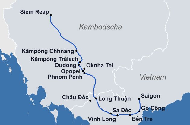 Karte Rv Mekong Discovery Saigon Siem Reap 2026