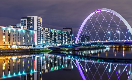 Clyde Arc in Glasgow