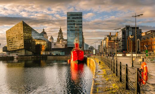 Liverpool Stadtzentrum