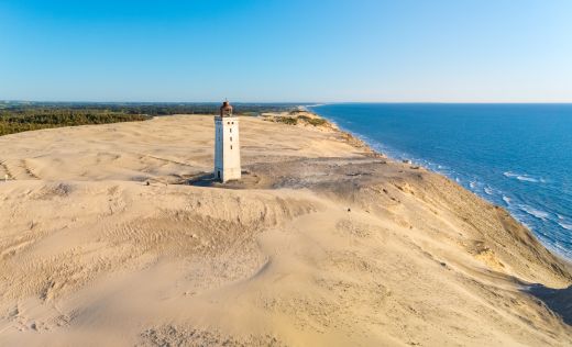 Wanderd&uuml;ne Rubjerg Knude mit Leuchtturm