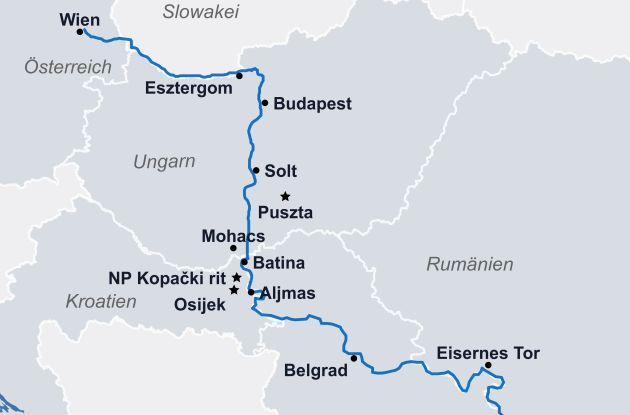Karte Ms Nestroy Wien Eisernes Tor Wien