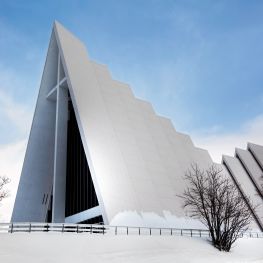 Eismeerkathedrale in Troms&ouml;, Nordkap