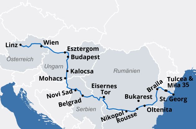 Karte Ms Nestroy Delta Wien Linz