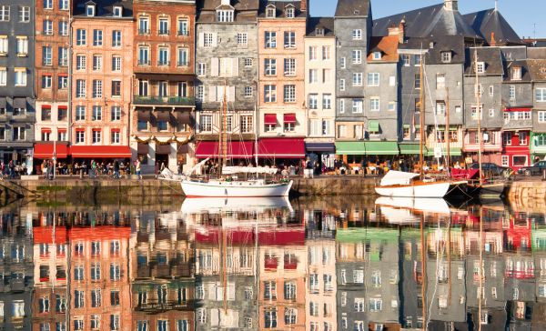 Honfleur H&auml;userfassaden
