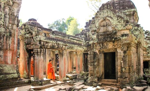 M&ouml;nche In Angkor