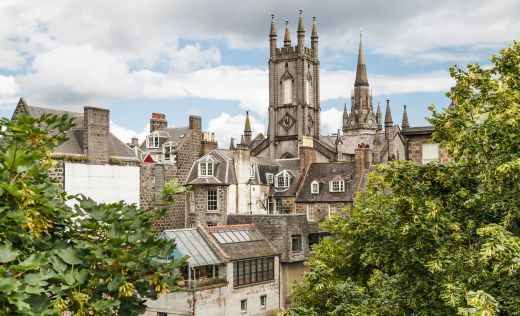 Aberdeen Stadtzentrum