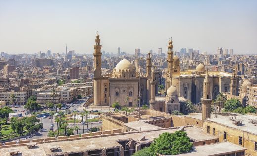 Ansicht von Kairo, &Auml;gypten