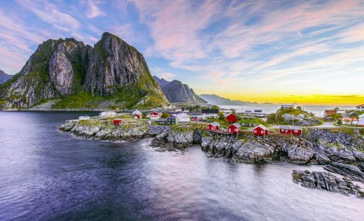 Lofoten Am Morgen