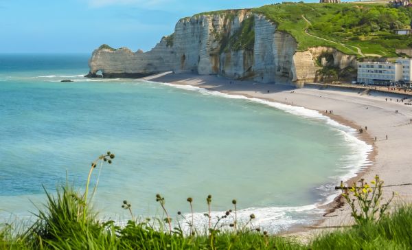 Klippen an der K&uuml;ste bei Etretat