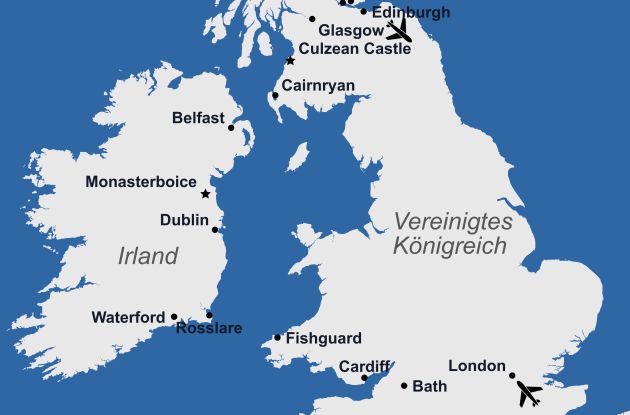 Karte Metropolen Der Britischen Inseln 2026