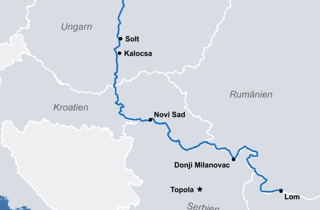 Karte Ms Charles Dickens Flusskreuzfahrt Donau Schnuppern Im Sommer 2026